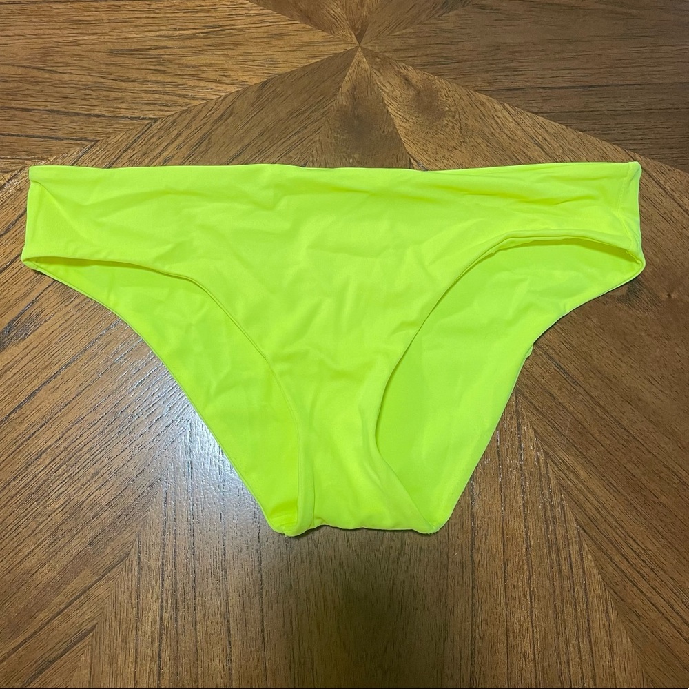 Victoria’s Secret The Classic Hipster Neon Yellow Bikini Bottom Size S